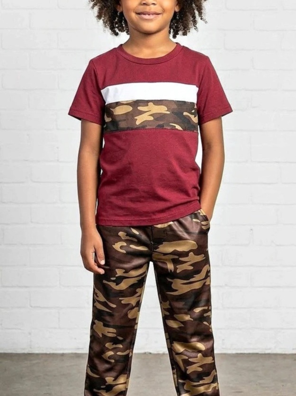 Kids Camo Matching Set